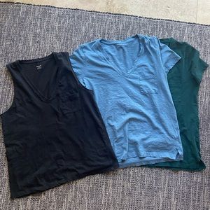 Madewell Whisper Tee bundle